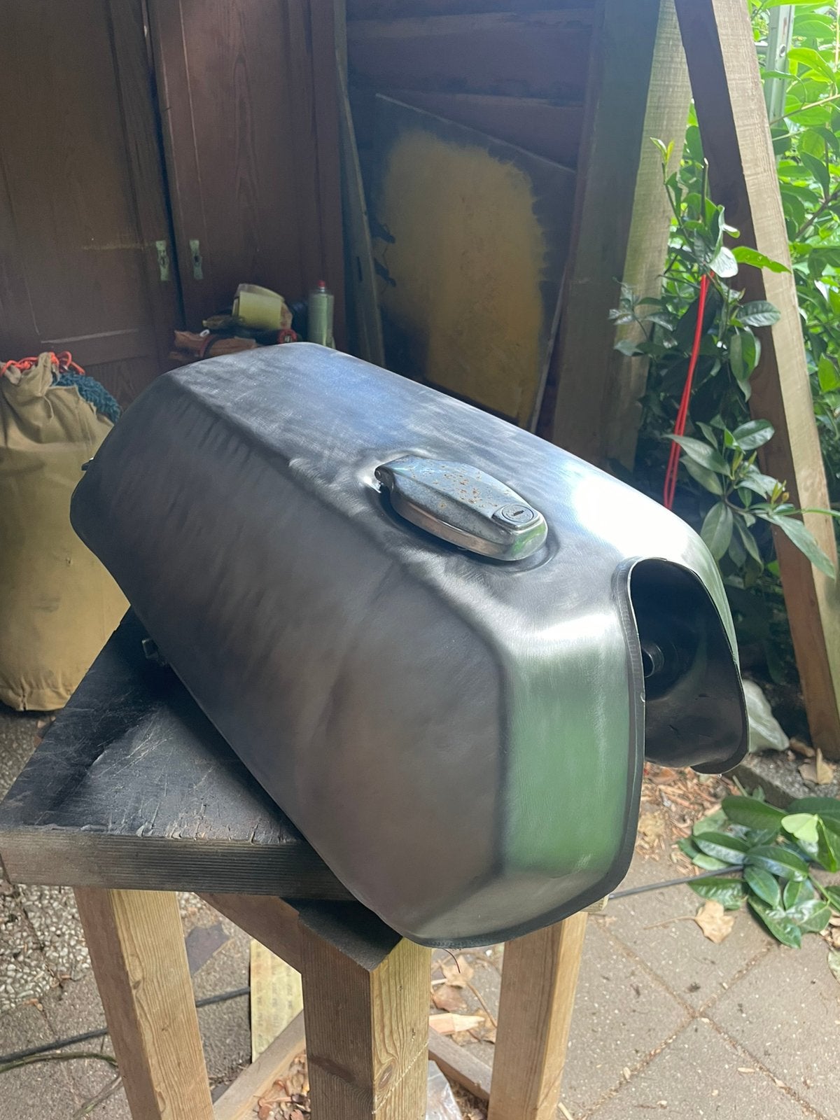 Mooie gebrushde yamaha xs400 tank, Motoren, Ophalen of Verzenden, Gebruikt