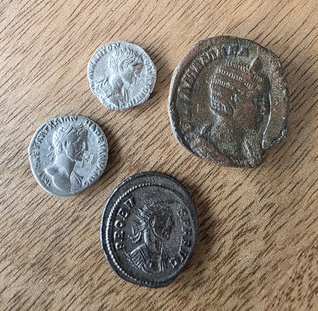 Setje Romeinse munten o.a Denarius en Sestertius, Postzegels en Munten, Munten | Europa | Niet-Euromunten, Ophalen of Verzenden
