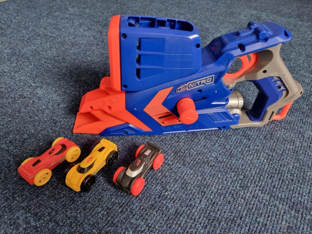 Nerf nitro, Ophalen