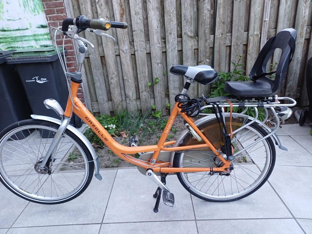 Moederfiets Gazelle Bloom 53 inch, Fietsen en Brommers, Fietsen | Dames | Moederfietsen, 2 zitjes, Versnellingen, Ophalen of Verzenden