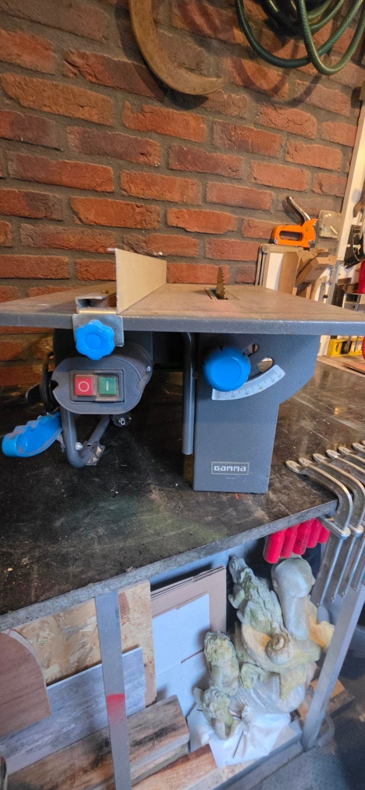 tafelcirkelzaag, Doe-het-zelf en Verbouw, Gereedschap | Zaagmachines, Ophalen, Gebruikt, Cirkelzaag, 600 tot 1200 watt