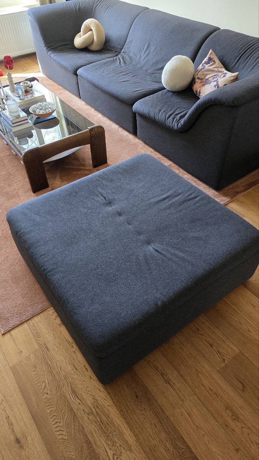 Poef/hocker STUDIO HENK - GRATIS!!!, Ophalen, Zo goed als nieuw, Eenpersoons, 100 cm