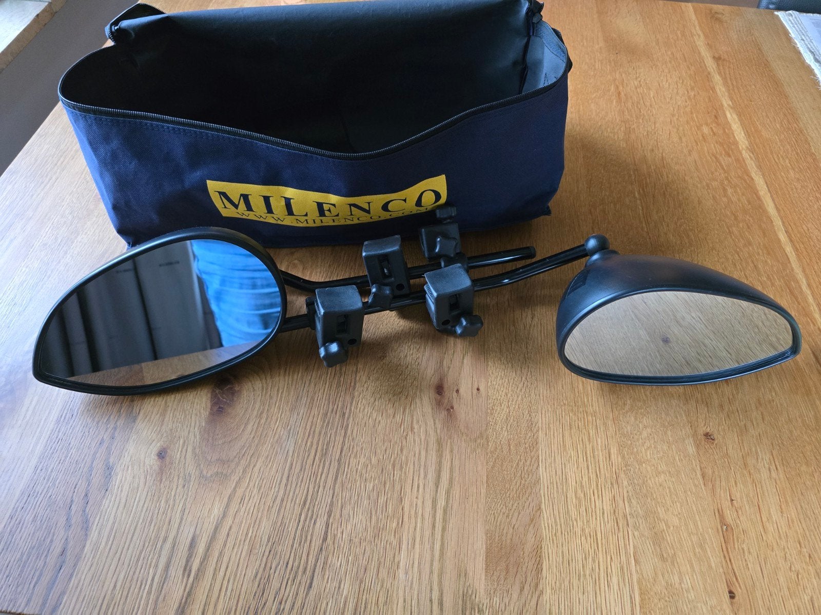 Milenco caravanspiegelset Aero 2, Verzenden, Gebruikt