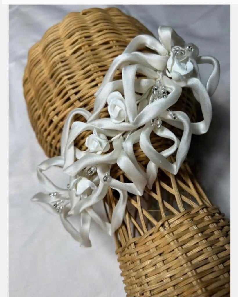 Vintage Trouw haar accessoires, wit, of andere doeleinden, Kleding | Dames, Wit, Ophalen of Verzenden, Zo goed als nieuw, Accessoires