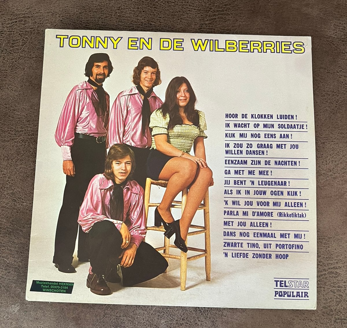 Tonny en de wilberries LP, Verzenden, Gebruikt, Overige formaten, Levenslied of Smartlap