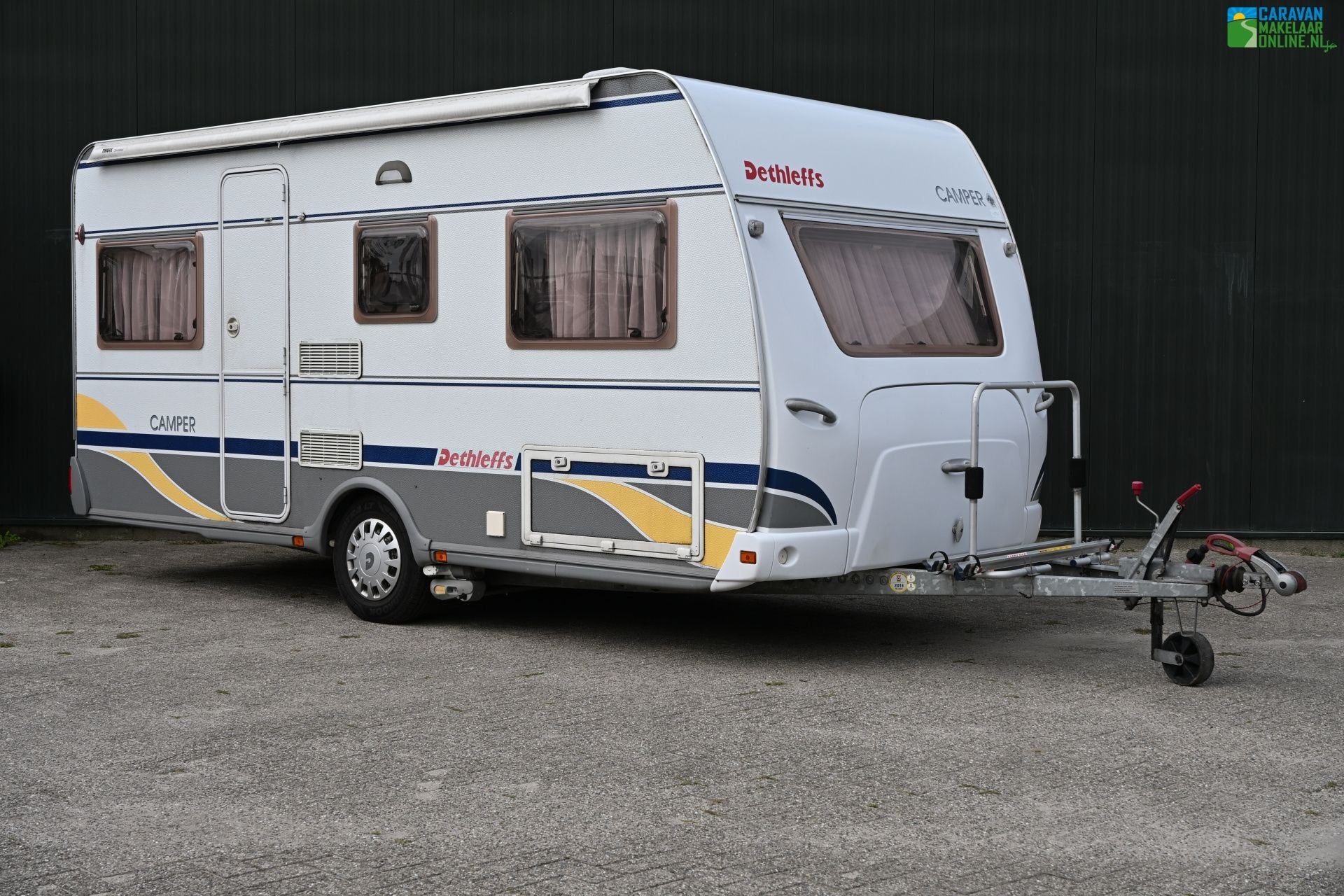 Dethleffs Camper 460 DB Voortent 2x Zakluifel Mover Fietsend