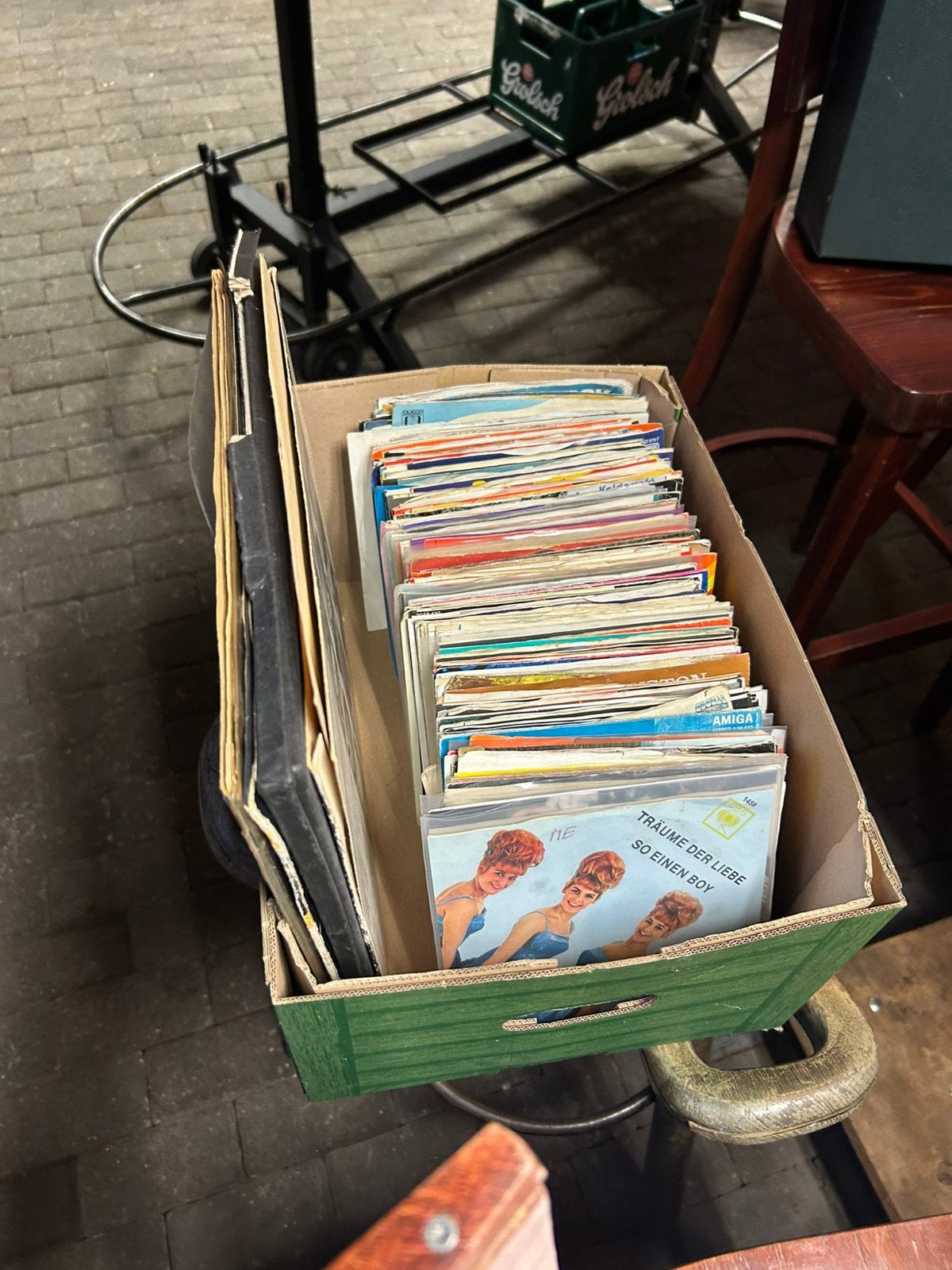 Vinyl singels en lp’s, Ophalen, Gebruikt, Overige formaten