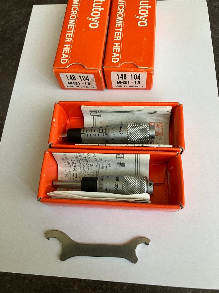 Insteek micrometer Mitutoyo, Ophalen of Verzenden, Nieuw, Afstand