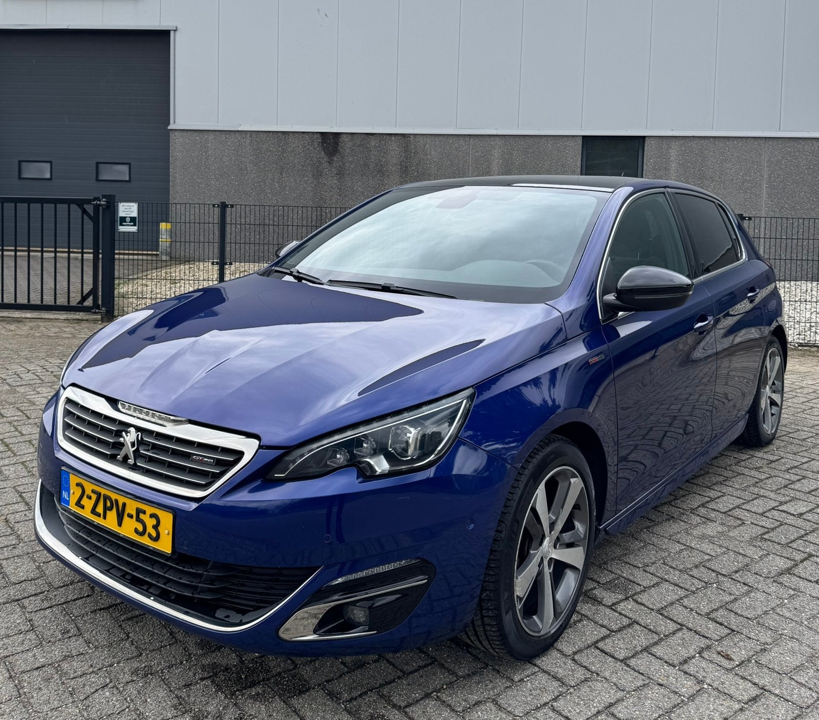 Peugeot 308 1.2 E-THP GT-Line |Dodeh. Detect. |Park. Cam|NAP, Blauw, 49 €/maand, Origineel Nederlands, Bedrijf