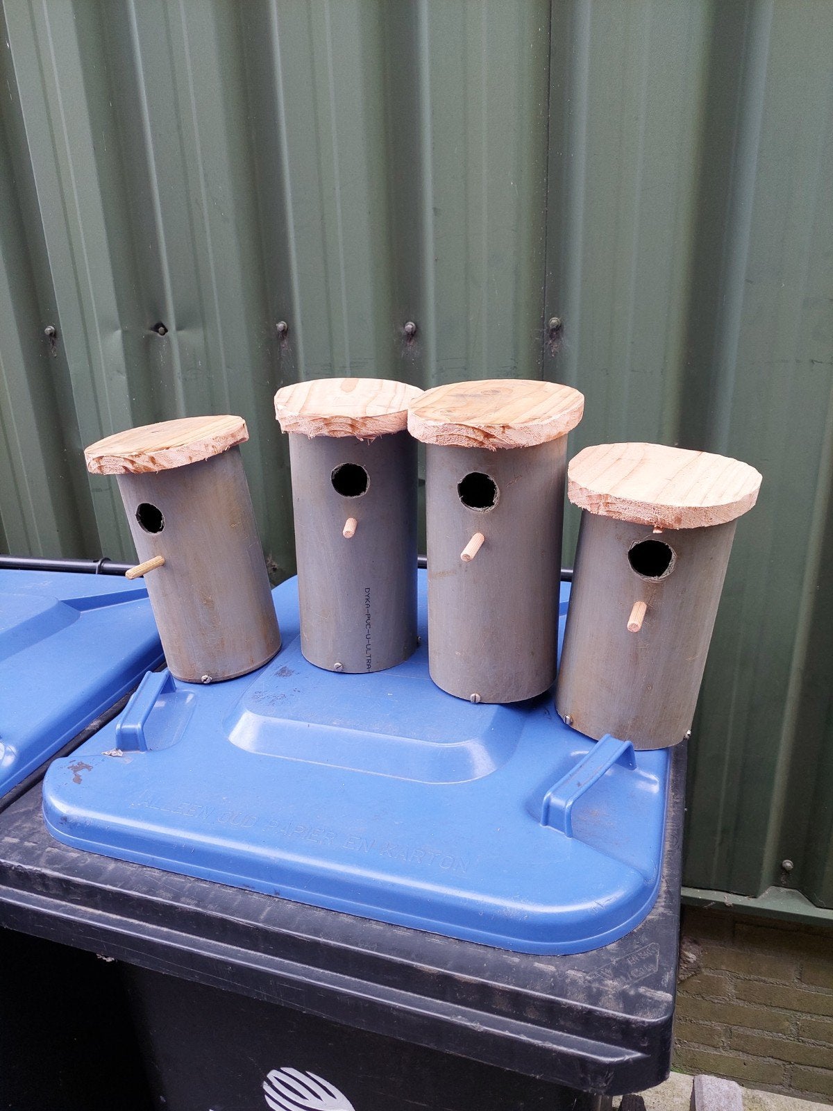 vogelhuisjes spechtproof, Ophalen of Verzenden