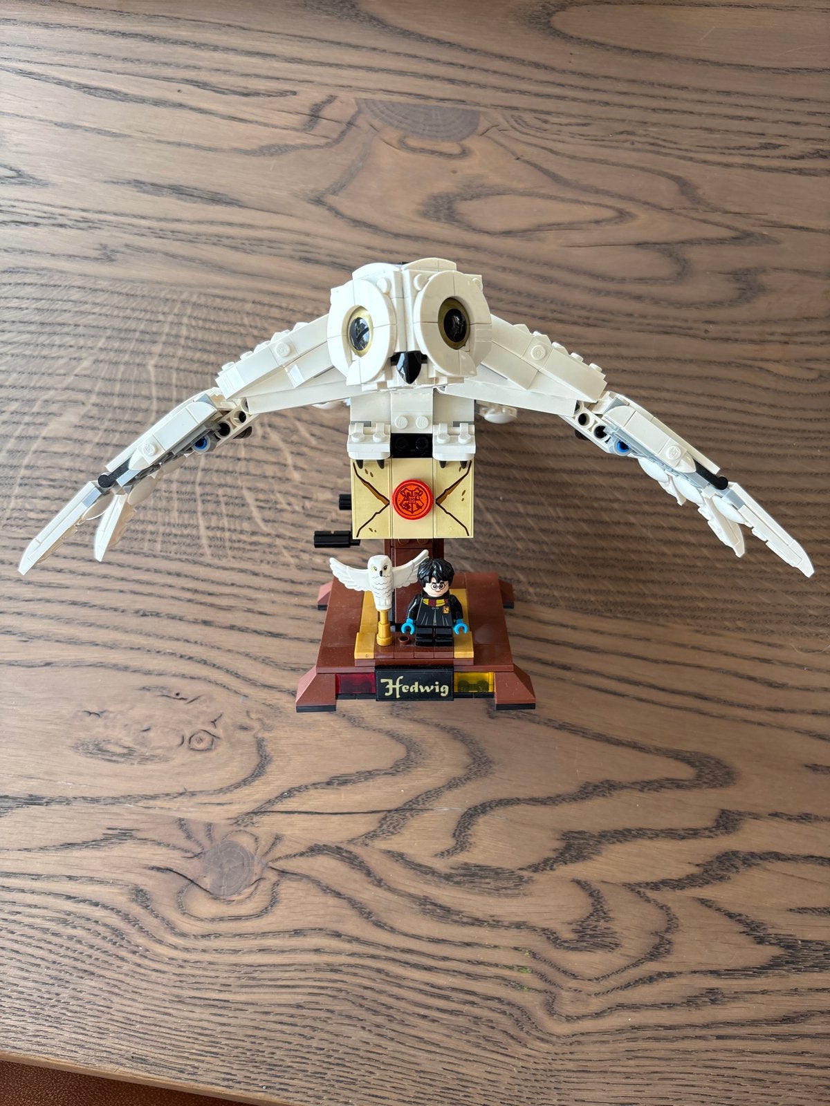 Lego Harry Potter Hedwig Uil (75979) - Vleugels Beweegbaar, Ophalen of Verzenden, Gebruikt