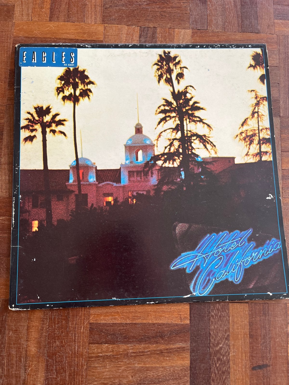 Eagles - Hotel California LP (Originele persing), LP, Rock, Gebruikt, Ophalen of Verzenden