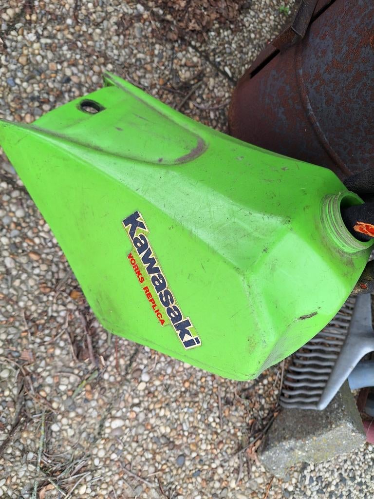 Kawasaki KX125 Tank 1985-1987, Motoren, Onderdelen | Kawasaki, Gebruikt, Ophalen of Verzenden