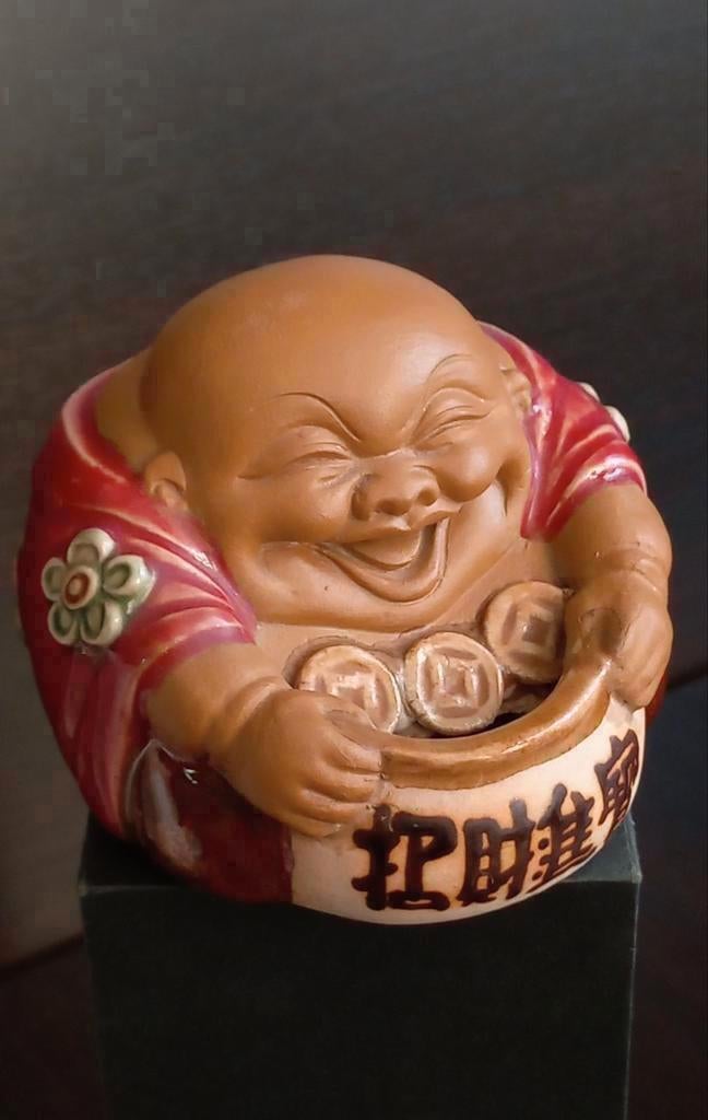 Boeddha Delicaat Ceramic Buddha Chinese Figurine, Ophalen of Verzenden