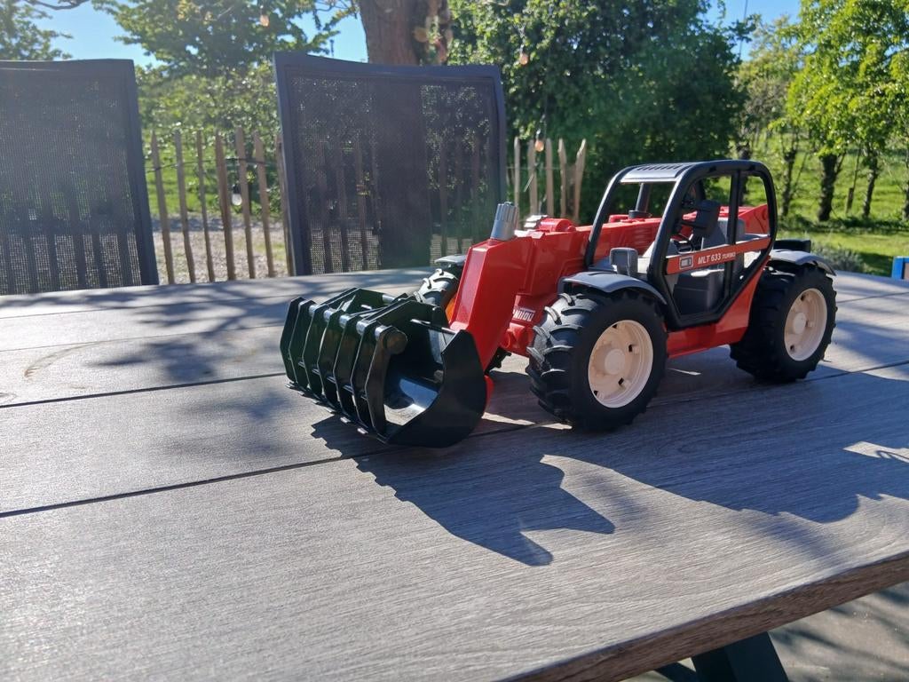 Bruder Manitoe MLT 633 verreiker speelgoed, Ophalen of Verzenden, Gebruikt