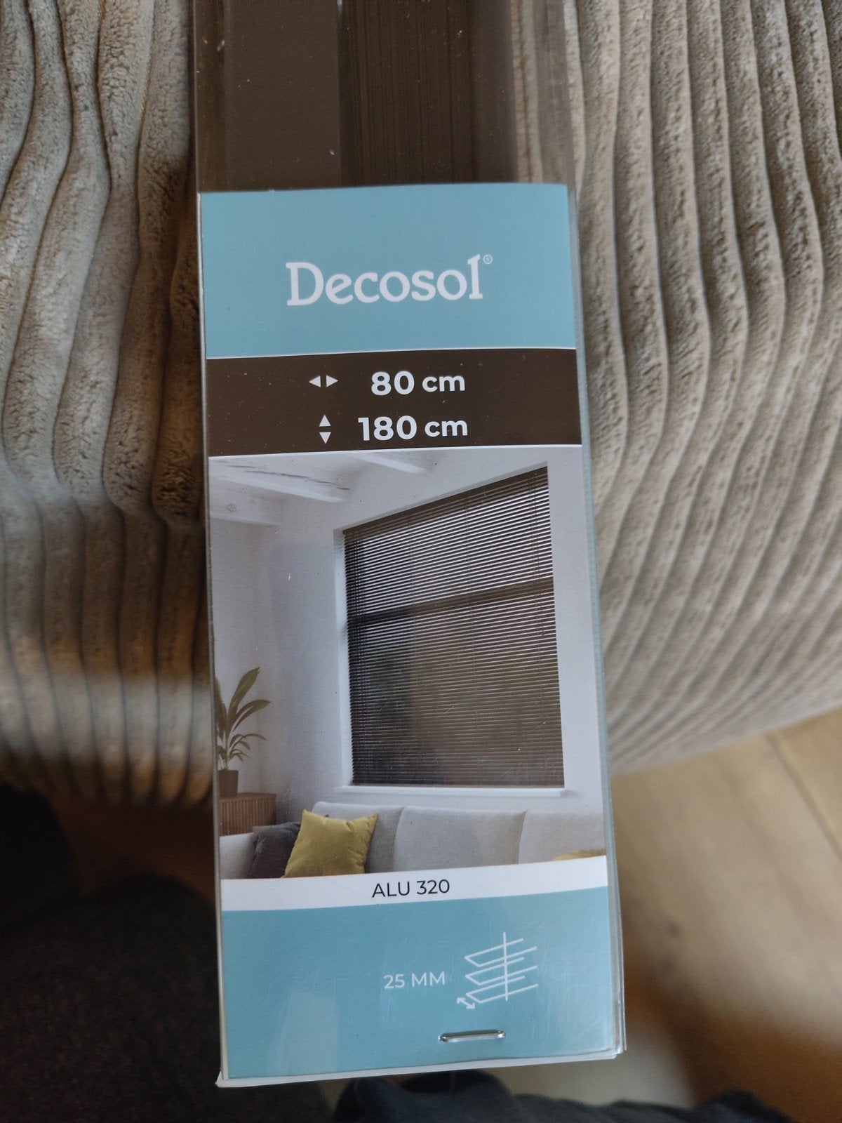 Decosol ALU 320 Horizontale Jaloezieën 80x180 cm - Nieuw, Jaloezie, 180 cm, Ophalen of Verzenden, Kunststof