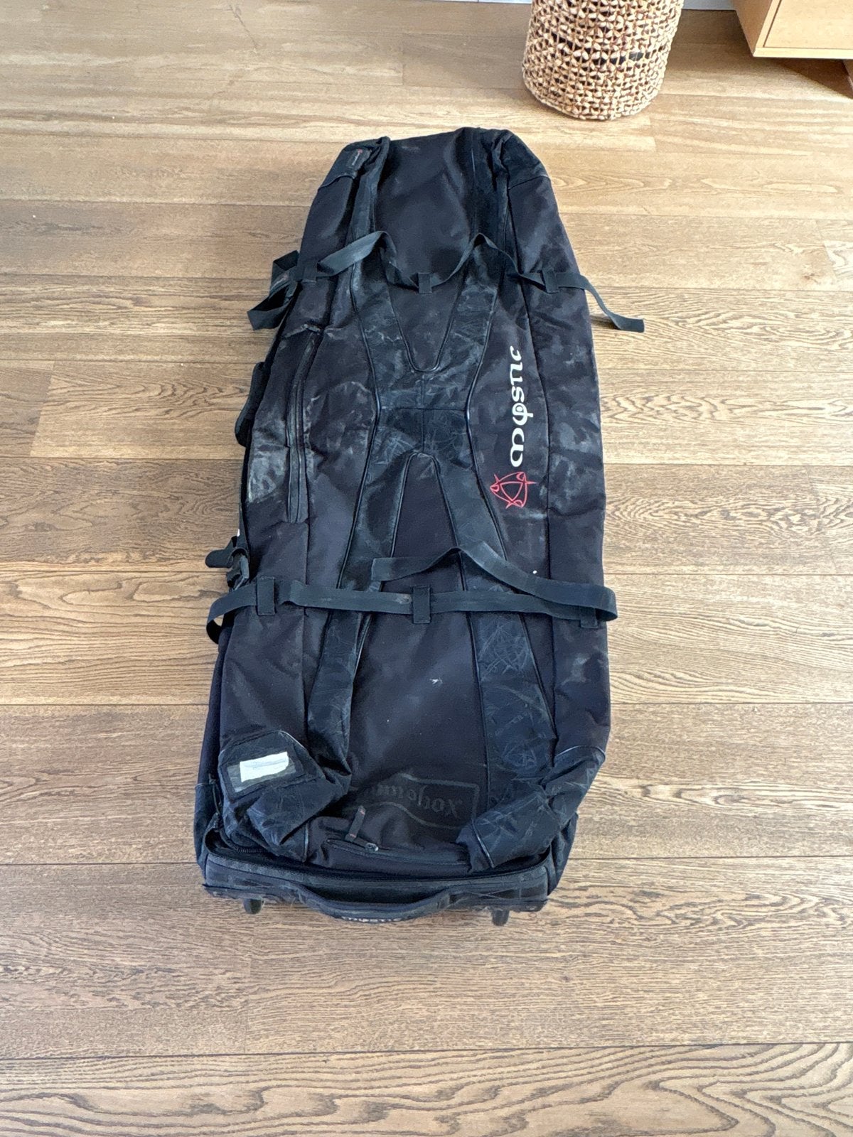 Mystic Boardbag met wielen - kitesurf 150 deelbaar, Gebruikt, Overige typen, Geen board, Ophalen of Verzenden
