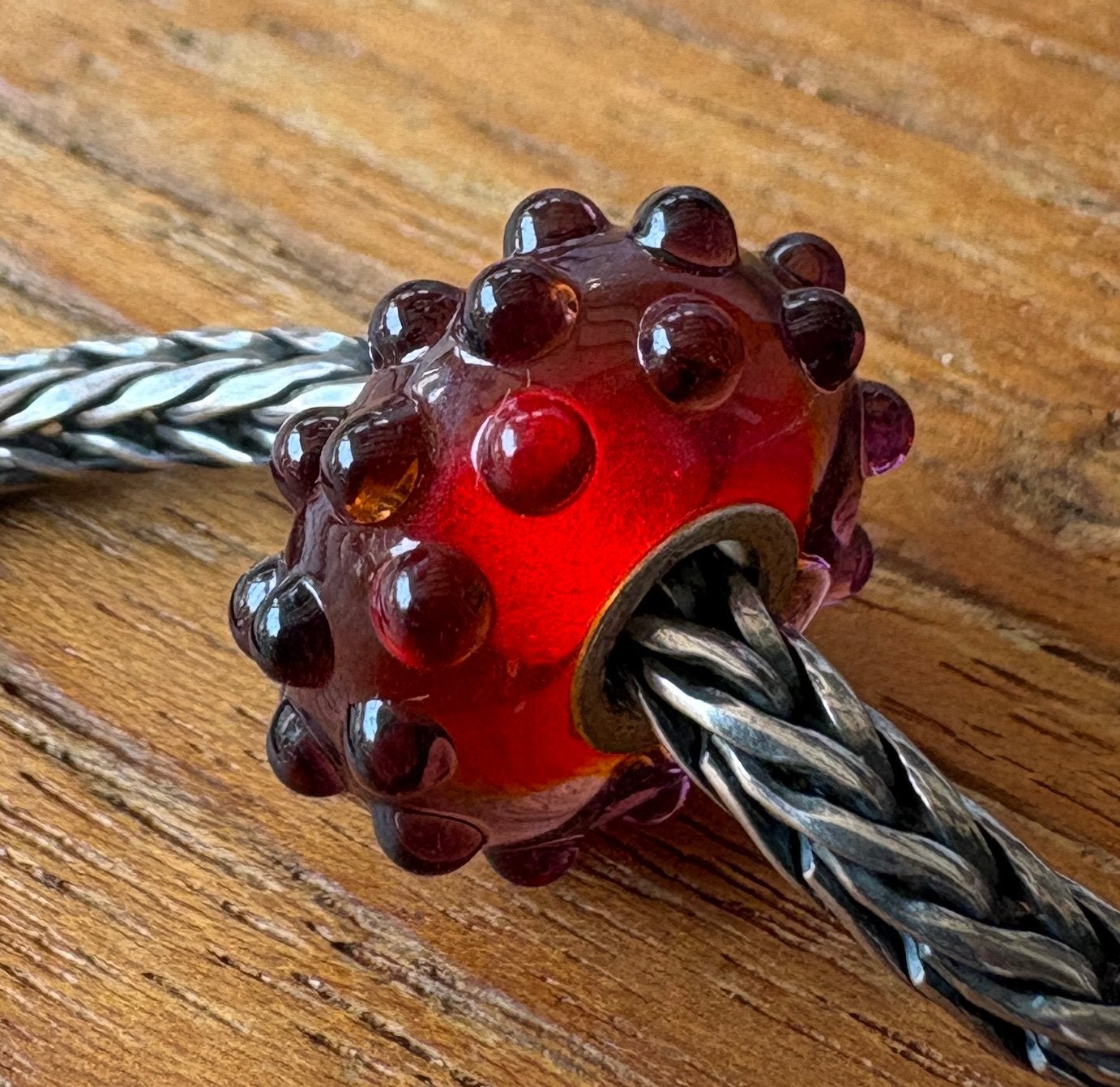 Trollbeads Rode Bessen NIEUW, Verzenden, Nieuw, Glas of Kristal, Trollbeads