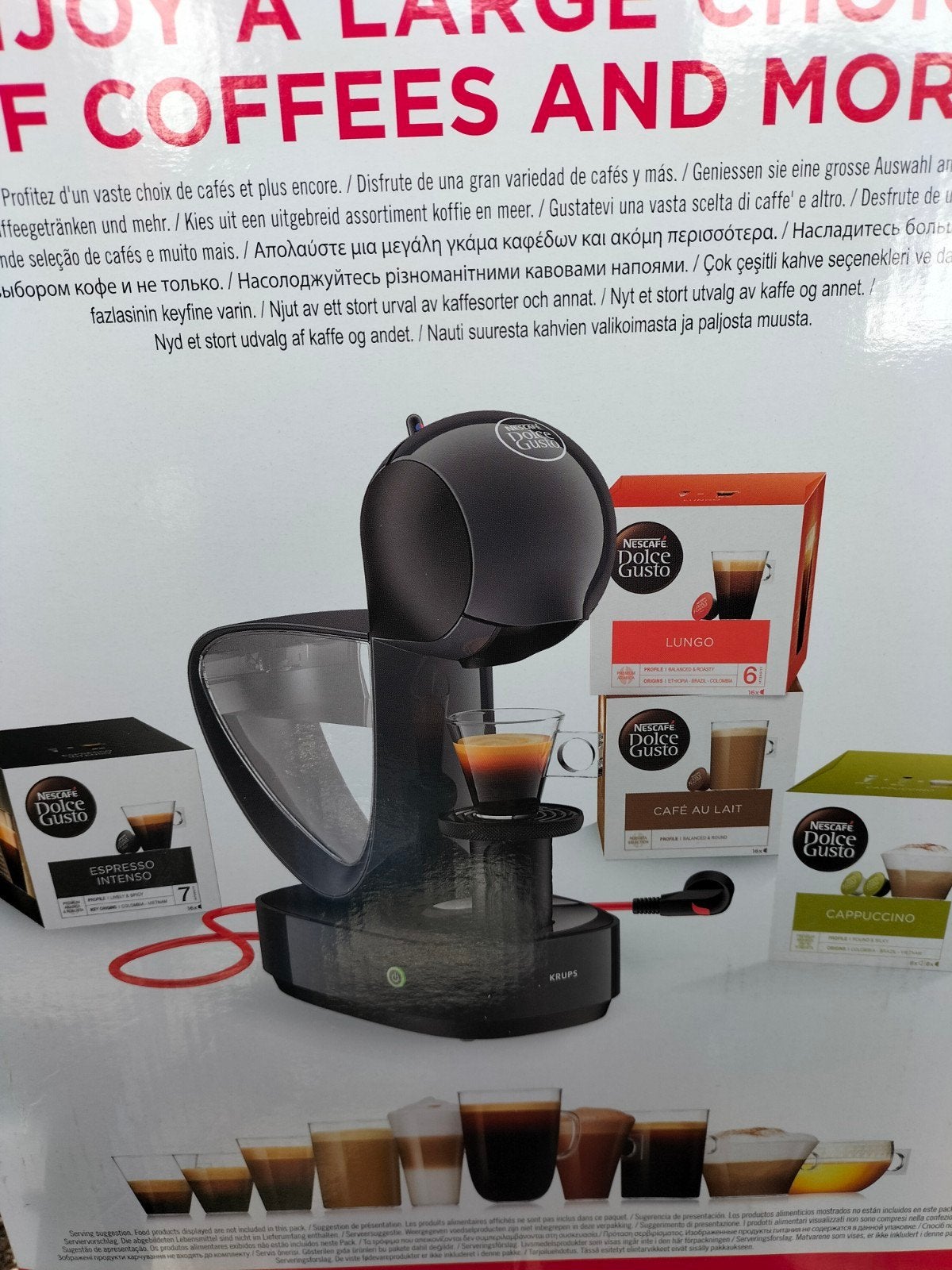 Krups INFINISSIMA, Witgoed en Apparatuur, Koffiezetapparaten, Ophalen, Zo goed als nieuw, Overige modellen