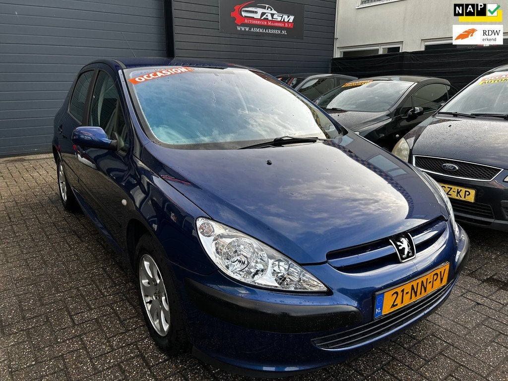 Peugeot 307 1.6-16V XS Pack, Voorwielaandrijving, Stof, Zwart, 4 cilinders