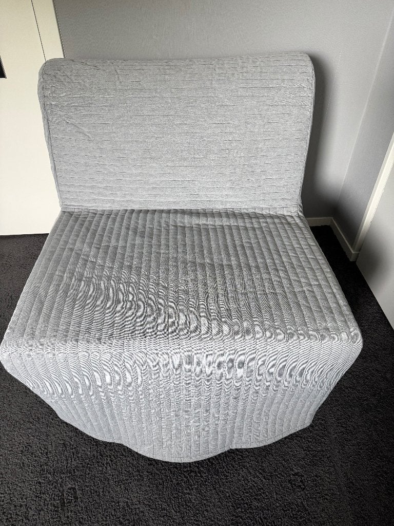 IKEA slaapfauteuil, Huis en Inrichting, Ophalen, Eenpersoons, 190 cm of minder, Zo goed als nieuw