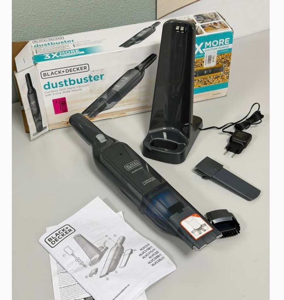 BLACK en DECKER 12V Kruimeldief hand-stofzuiger 2.0Ah Nieuw, Kruimeldief, Nieuw, Ophalen of Verzenden, H