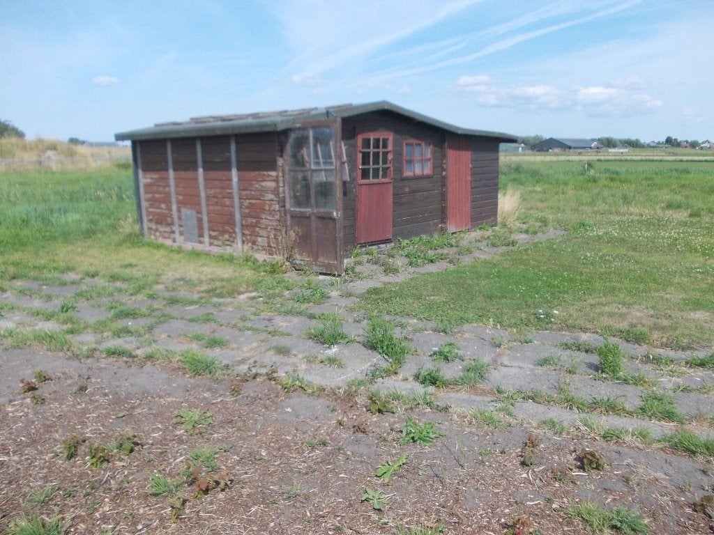 GRATIS Oude blokhut met aanbouw 4,10m x 6,60m, Tuin en Terras, Tuinhuizen, Ophalen, Gebruikt, 250 tot 500 cm, Blokhut