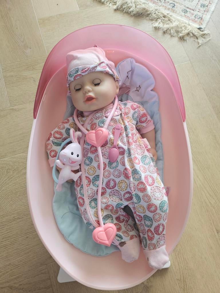 Baby Annabell pop met wipstoel, Kinderen en Baby's, Speelgoed | Poppen, Ophalen, Babypop