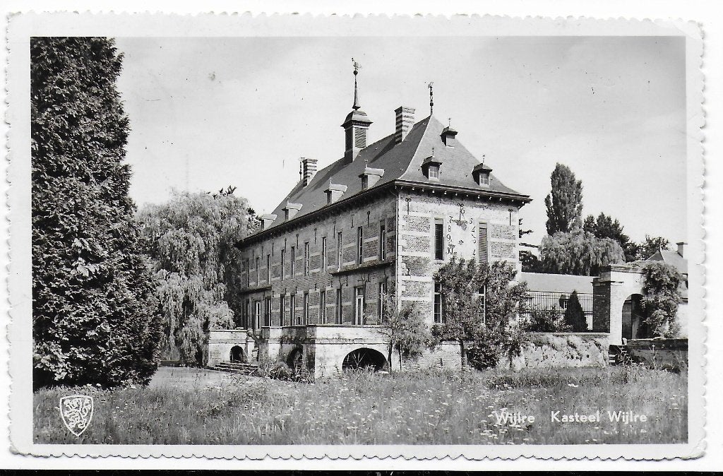 Wijlre Kasteel Oude Gelopen Ansichtkaart ( B5419 ), Verzamelen, Ansichtkaarten | Nederland, Ophalen of Verzenden, 1980 tot heden
