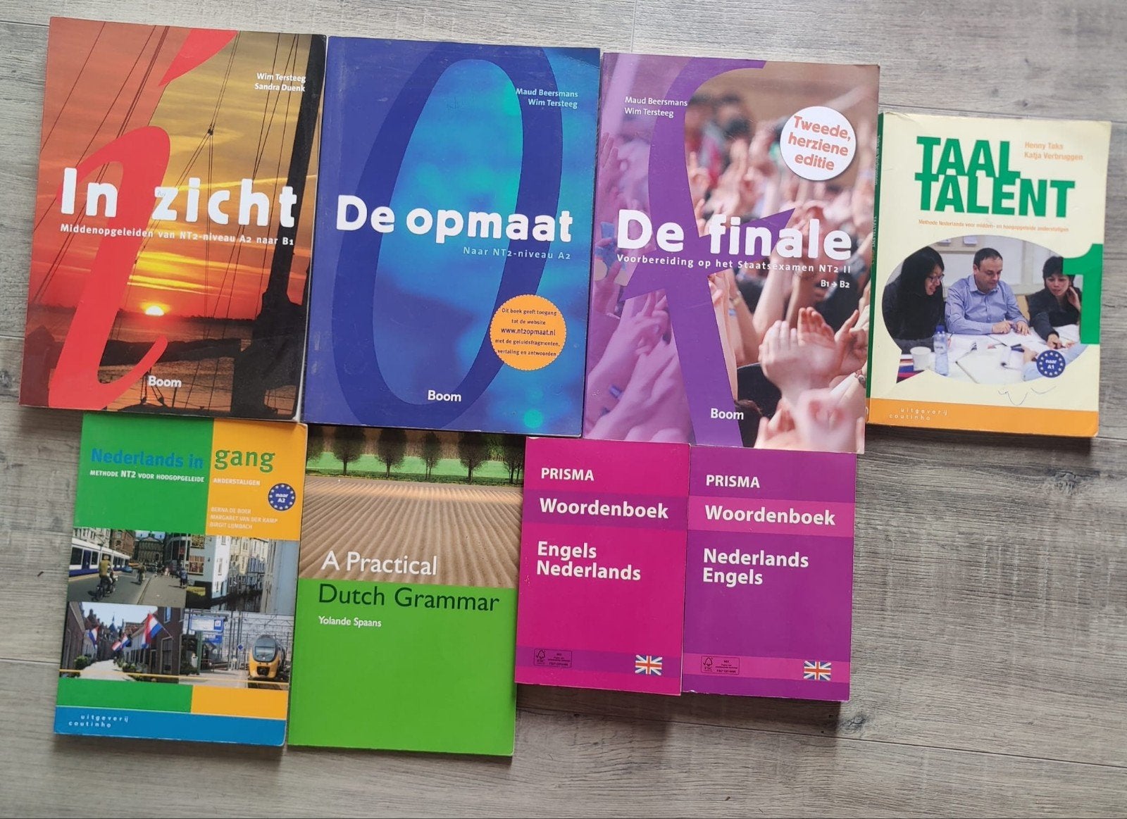 Complete Dutch (NT2) Learning Book Set, Maud Beersmans, Wim Tersteeg, Yolande Spaans, Alpha, Overige niveaus, Ophalen