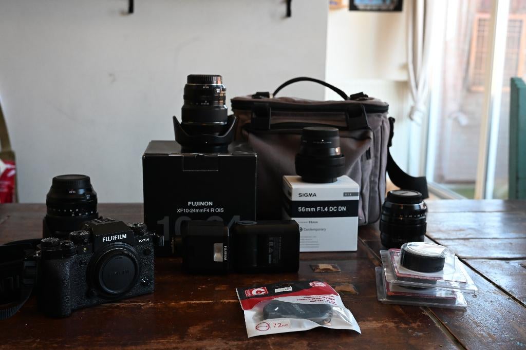 Fujifilm X-T4 (mirrorless) + lenzen | 5.939 clicks, Ophalen, Gebruikt, Spiegelreflex, 26 Megapixel