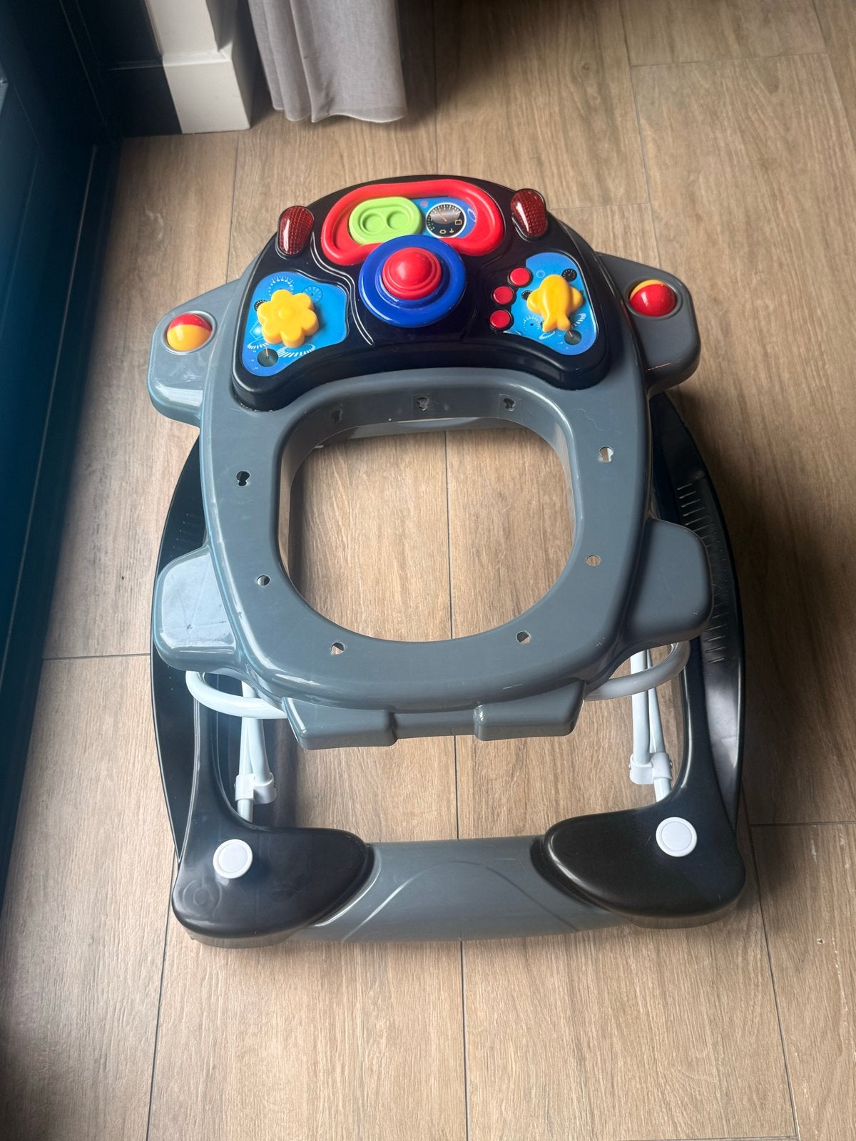 Baninni Loopstoel Classic 2-in-1 Black Dot, Ophalen, Zo goed als nieuw, Overige typen, Met licht
