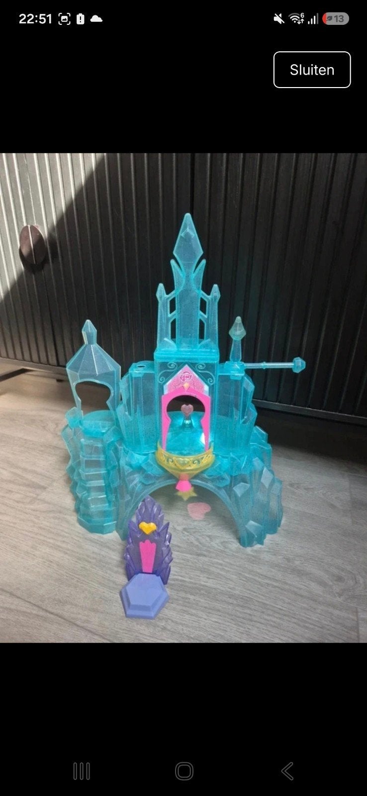My Little Pony Kasteel met Licht en Geluid, Ophalen of Verzenden, Gebruikt, Meisje