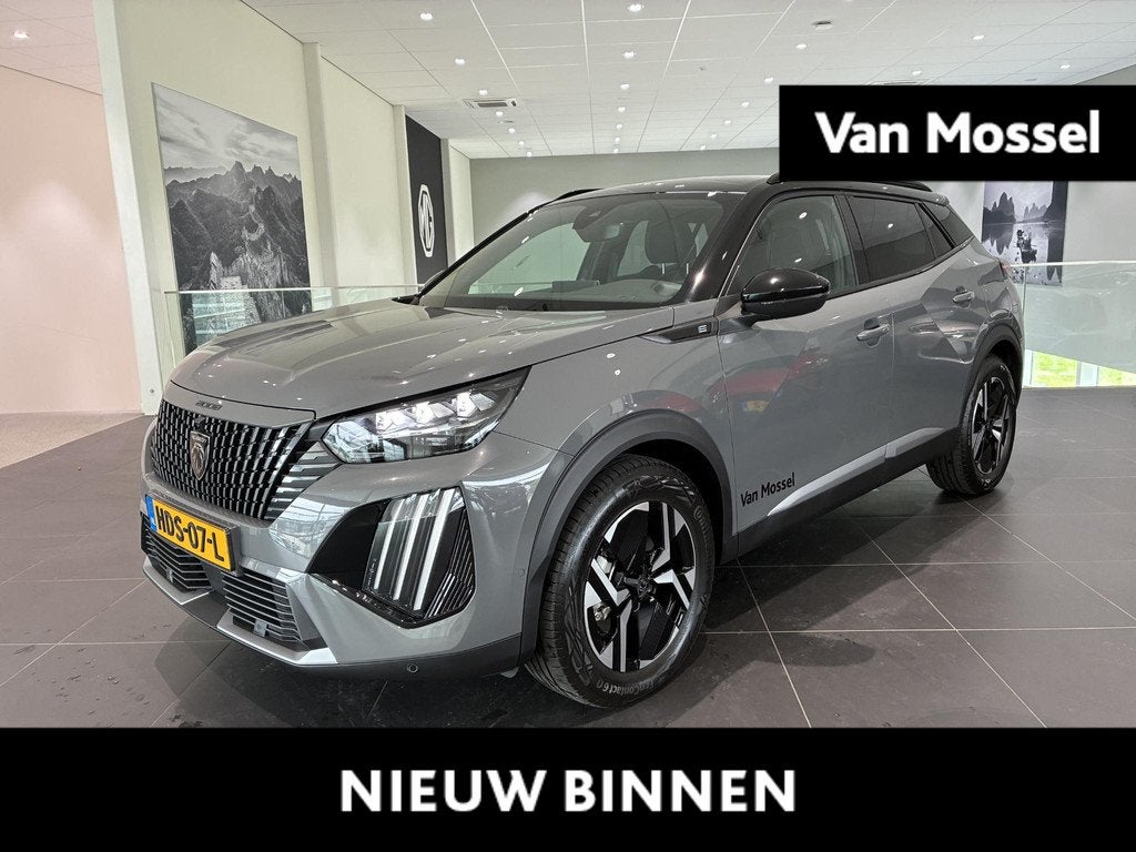 Peugeot e-2008 EV GT 54 kWh In Purmerend te bekijken l Aktie, Auto's, Peugeot, Gebruikt, 156 pk, Leder en Stof, Origineel Nederlands