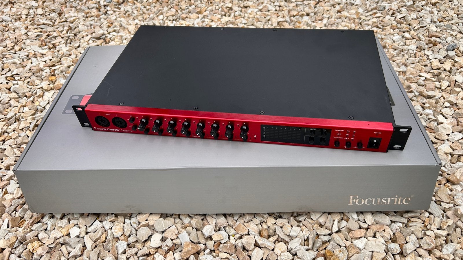 Focusrite Clarett+ OctoPre - 8-kanaals microfoonvoorversterk, Ophalen of Verzenden, Zo goed als nieuw