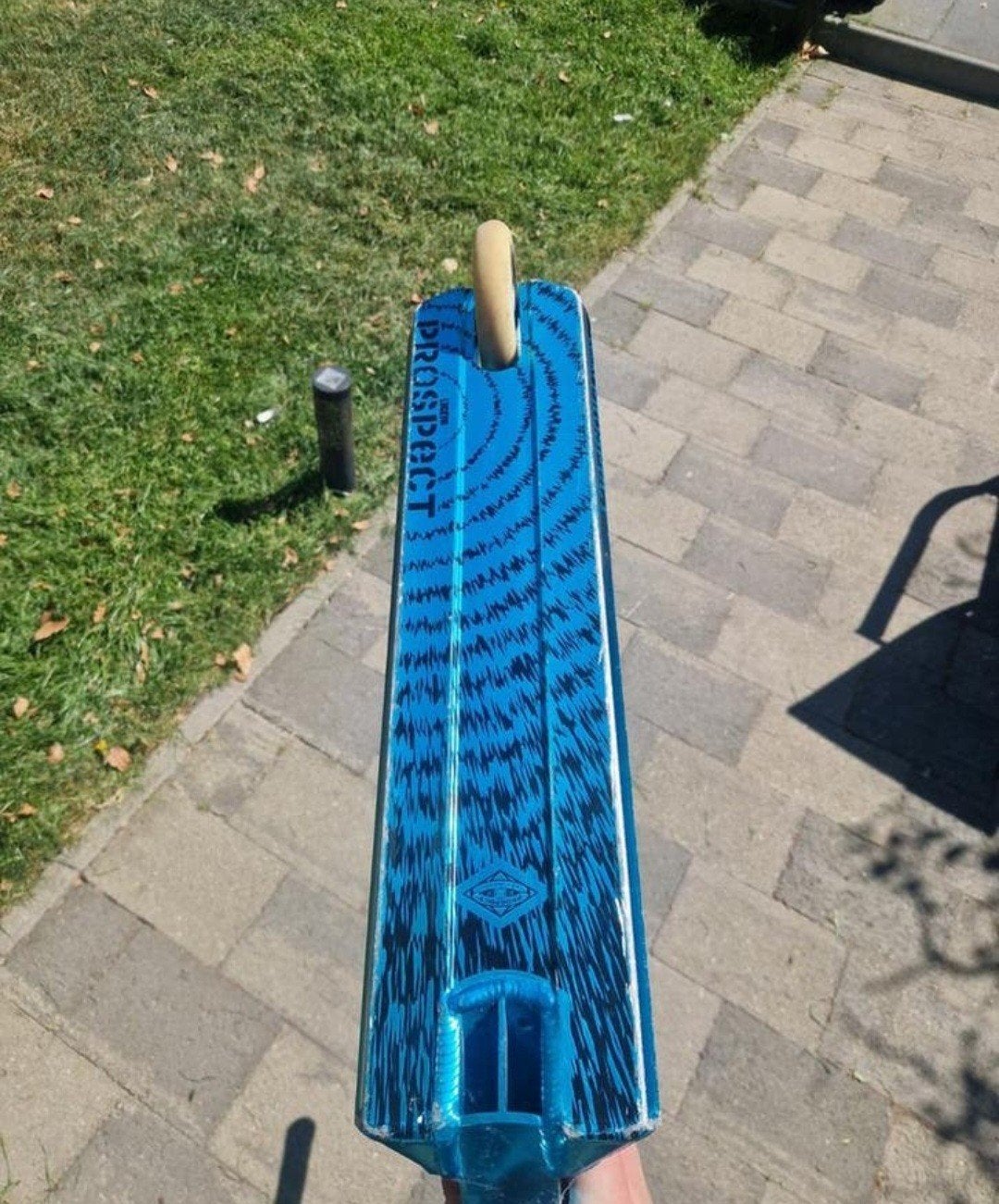 Lucky Prospect Stuntstep Deck (NKD), Fietsen en Brommers, Steps, Ophalen, Gebruikt, Gewone step