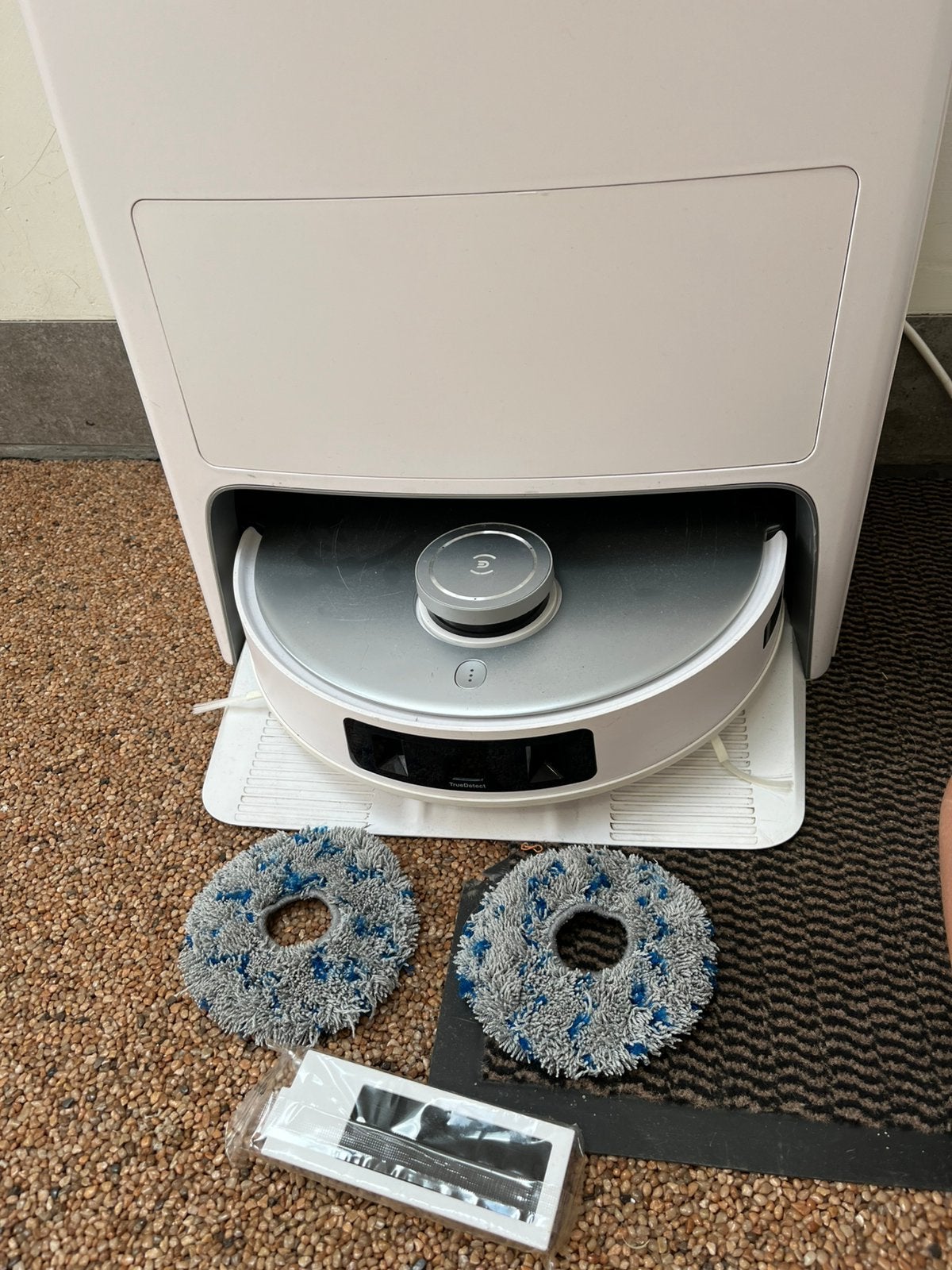 Ecovacs home 1 xomni robot, Gebruikt, Automatisch legen, Robotstofzuiger, Ophalen