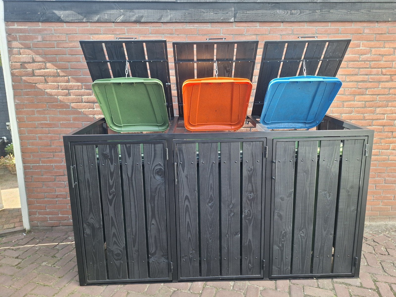 kliko ombouw staal frame, Ophalen, Nieuw, Metaal, Containerberging