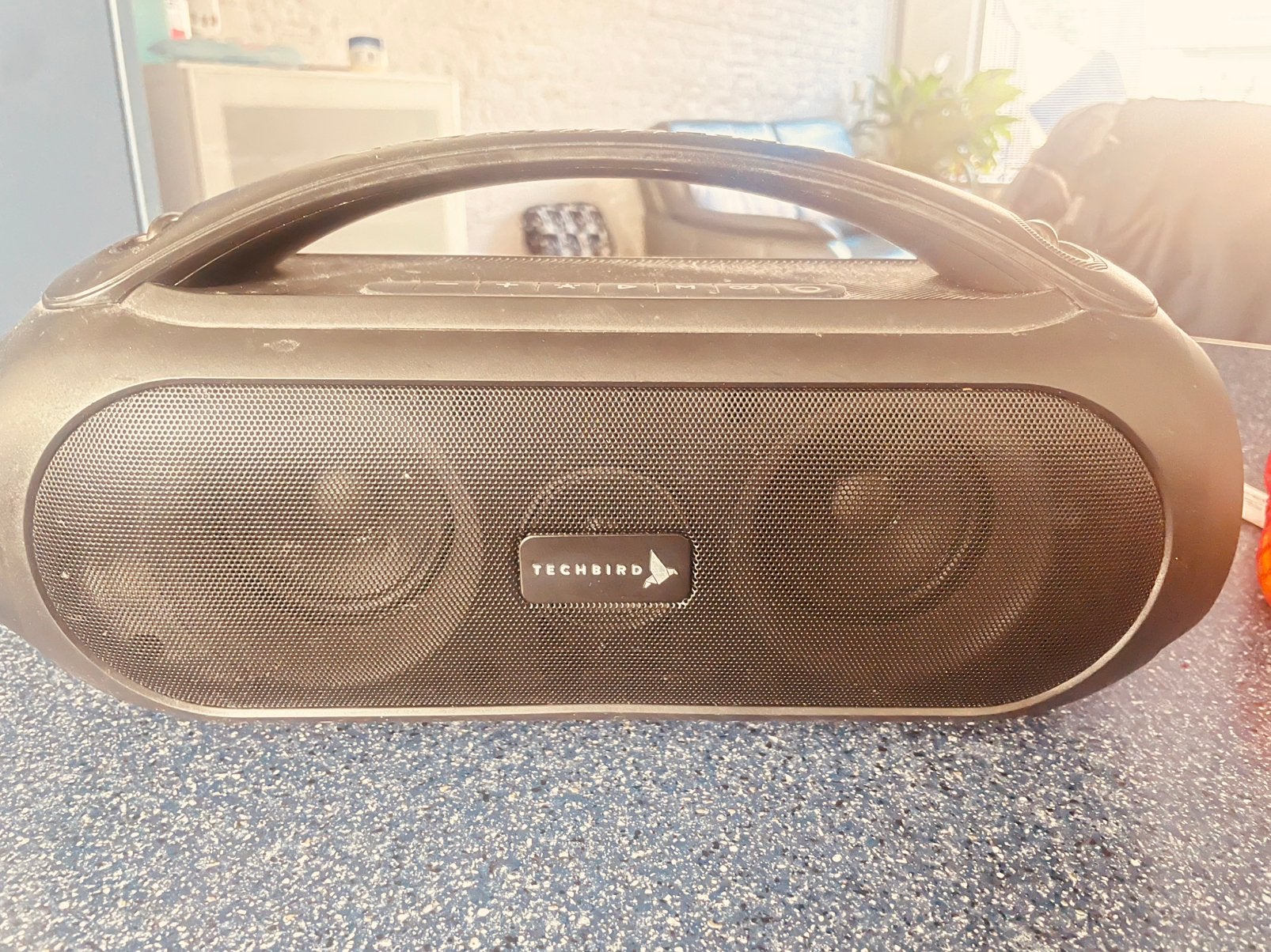 Technobird boombox speaker, Ophalen, Gebruikt, Zwart, Hardcase