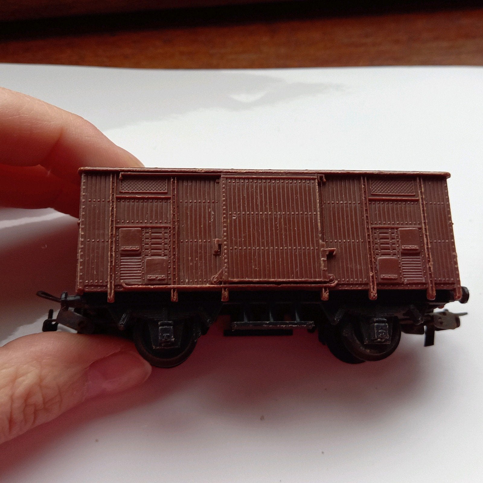 Lima wagon, treinbaan, Hobby en Vrije tijd, Modeltreinen | H0, Ophalen of Verzenden, Wagon, Lima