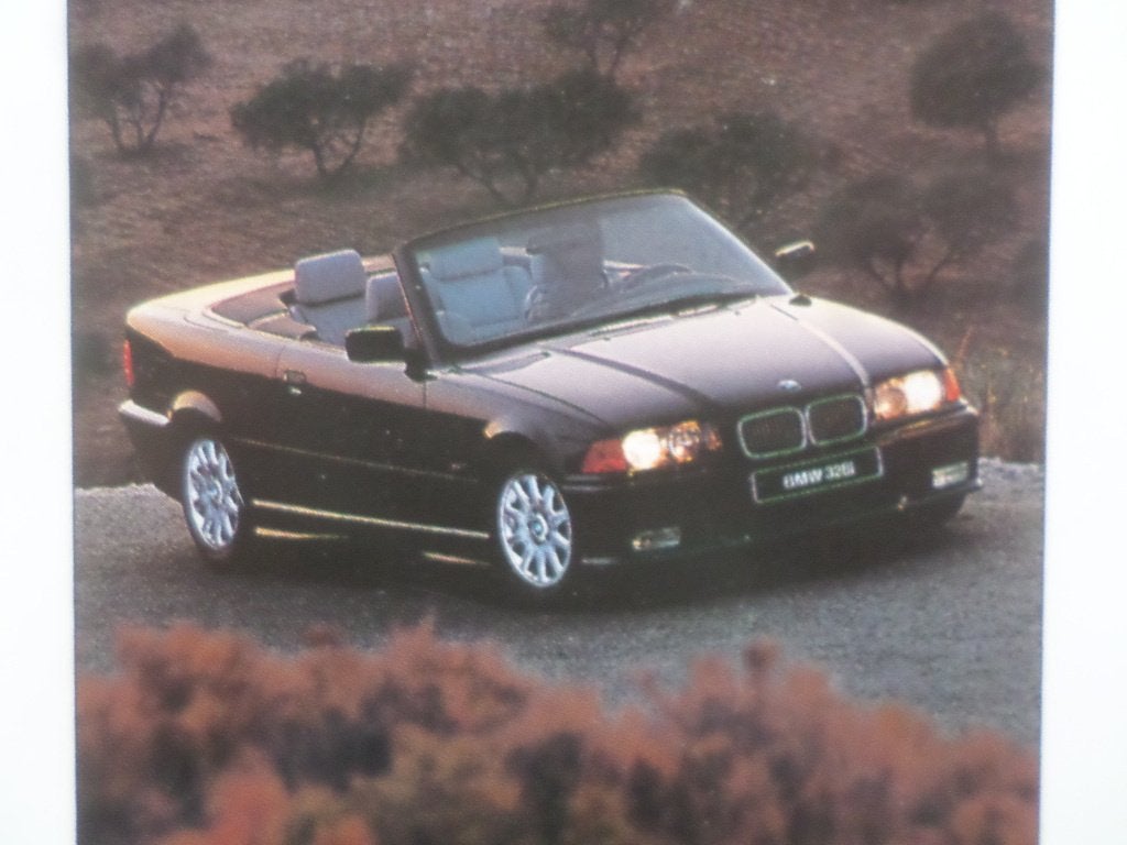 BMW 3 E36 Cabrio Brochure, Ophalen of Verzenden, Zo goed als nieuw, BMW