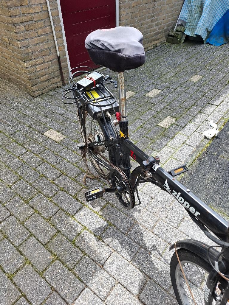 Electrische fiets, Fietsen en Brommers, Elektrische fietsen, Gebruikt, Overige merken, Minder dan 47 cm, 30 tot 50 km per accu