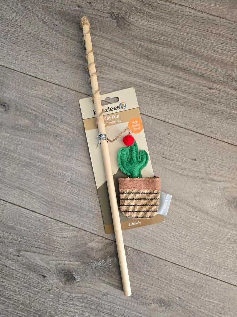 Beeztees Kattenhengel Cactus, Nieuw (PW6), Ophalen of Verzenden, Nieuw, Overig speelgoed
