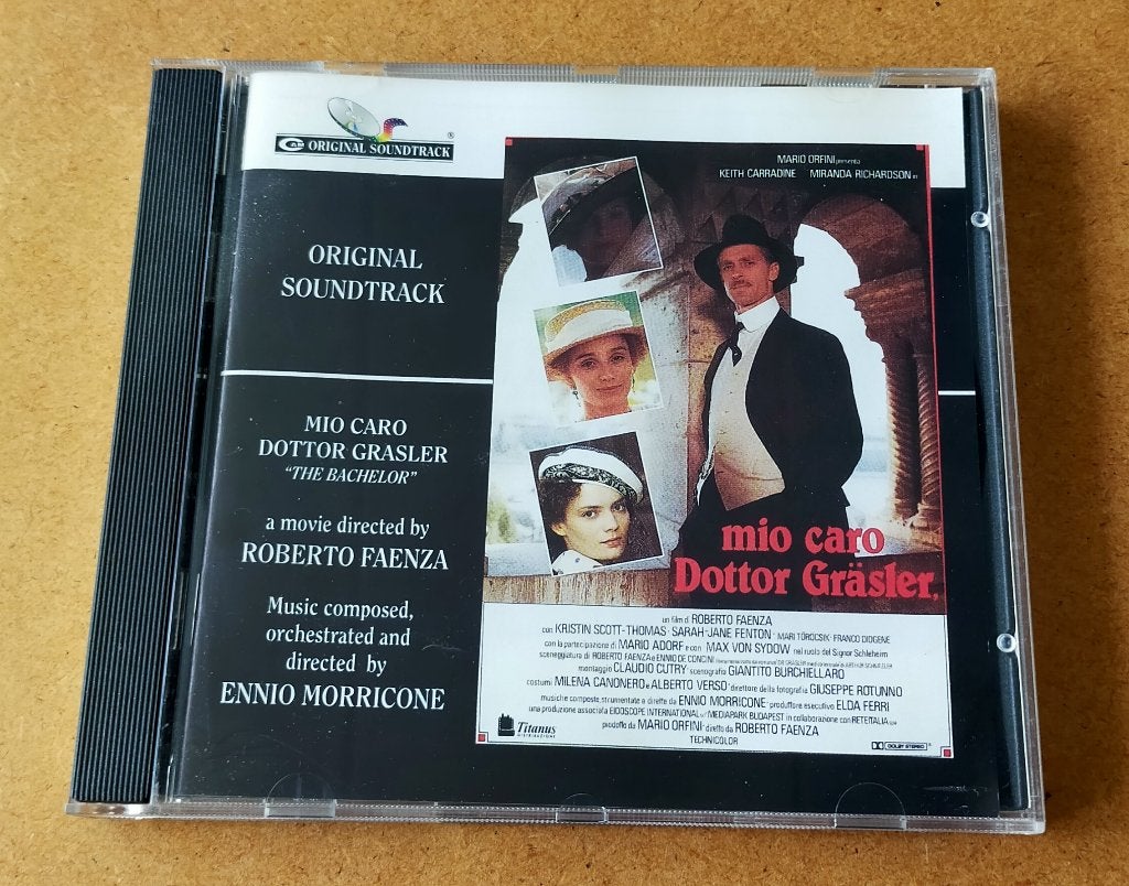 Mio Caro Dottor Grasler Soundtrack CD Ennio Morricone 1991, Ophalen of Verzenden, Zo goed als nieuw