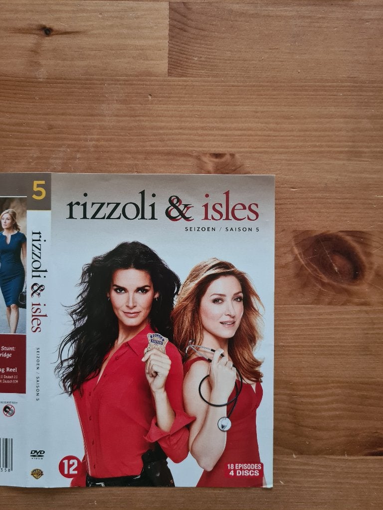 Rizzoli & Isles - Seizoen 5 - DVD Boxset, Vanaf 12 jaar, Ophalen of Verzenden, Zo goed als nieuw, Actie en Avontuur