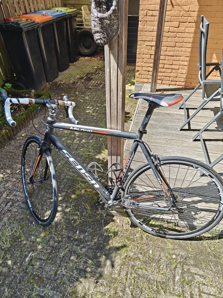 Sensa Milano LTD 105 maat 58, Fietsen en Brommers, 28 inch, Gebruikt, Velgrem, 57 tot 61 cm