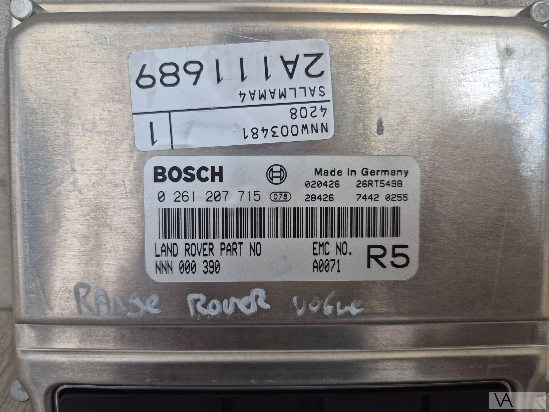 ECU motorcomputer van Range Rover L322 4.4 v8 0261207715, -, -, Ophalen of Verzenden, -