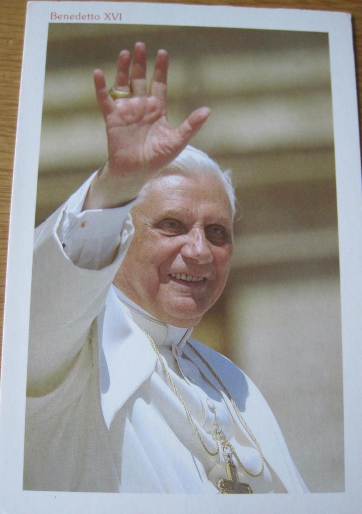Paus emiritus Benedictus XVI - nieuwe ansichtkaart, Verzamelen, Verzenden, 1980 tot heden, Ongelopen, Overige thema's