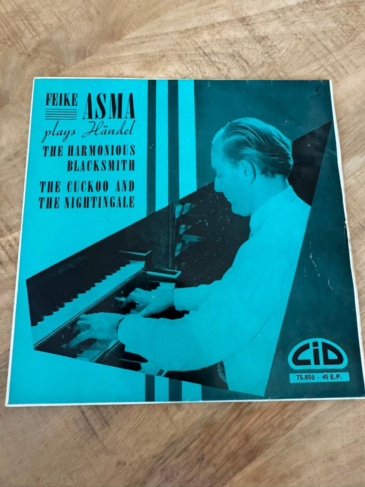 Feike Asma speelt Händel - The Harmonious Blacksmith EP, Gebruikt, 7 inch, Ophalen of Verzenden, EP