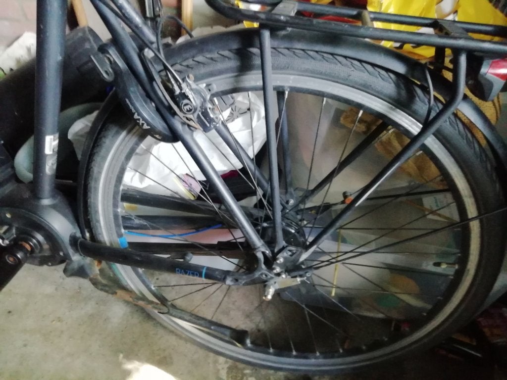 Fiets Batavus Kapotte, Ophalen, Gebruikt, Minder dan 30 km per accu, Batavus